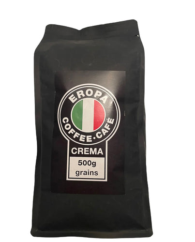 Eropa Crema case of 20 x 500 gram coffee beans