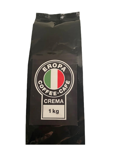 Eropa Crema case of 10 x 1 kilo coffee beans